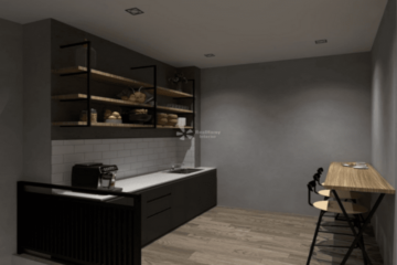 Jasa pembuatan kitchen set minimalis -Retail